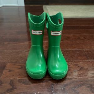 Hunter boots toddler size 6
